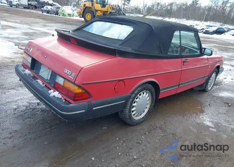 1992 Saab 900 S z USA, uszkodzony, nr VIN YS3AK76E3N7010555